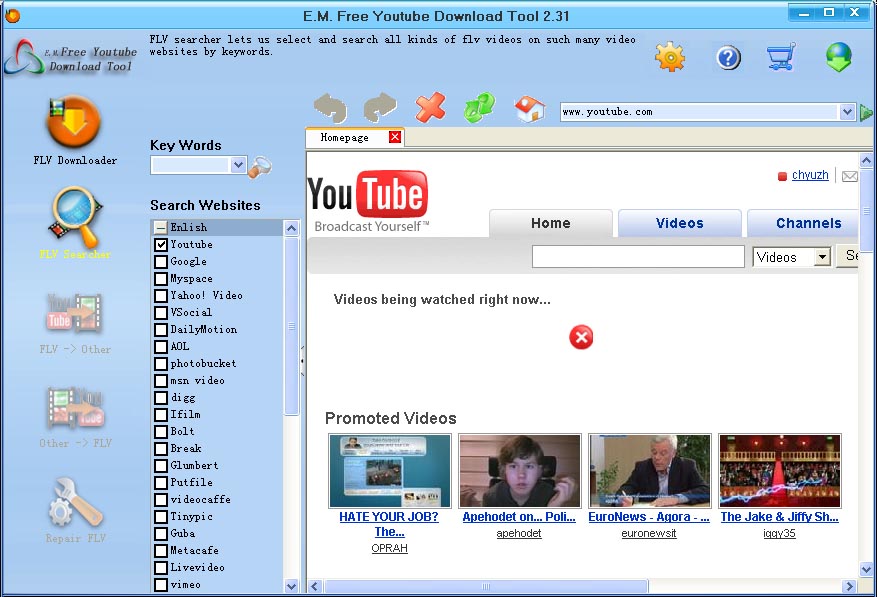 free video download for youtube videio