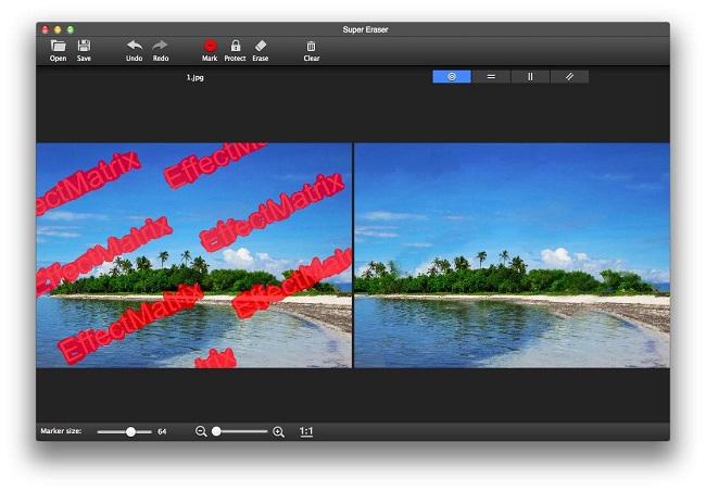 Remove watermark from image for Mac tutorials
