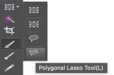 Polygonal Lasso Tool mac