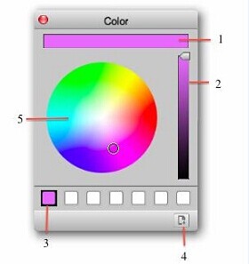 paint color picker on Mac and iPad
