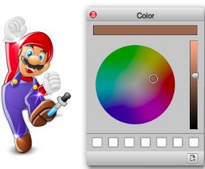 color picker on Mac