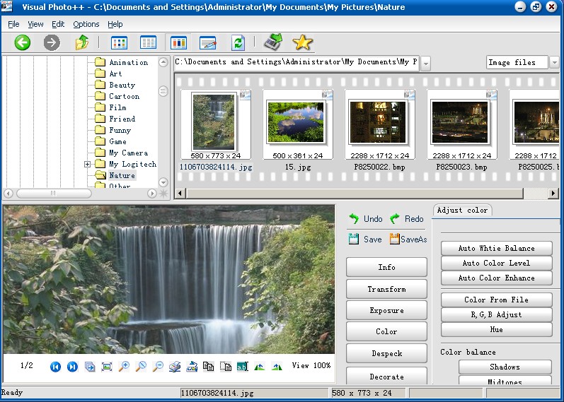 Visual Photo++ 1.00 screenshot