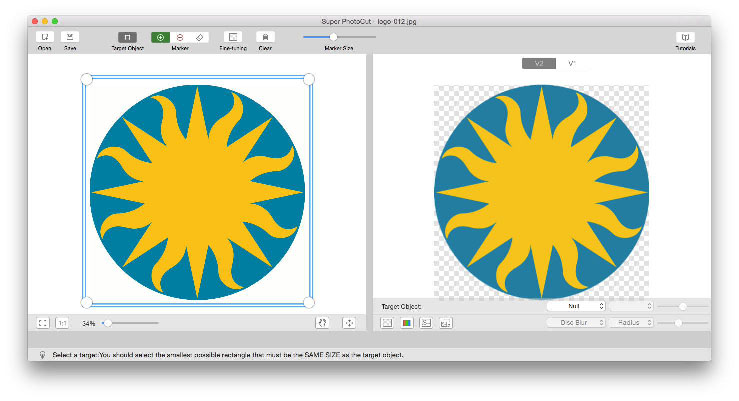 Target Objedct Select Target Object from Photo Mac