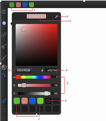 color picker on Mac