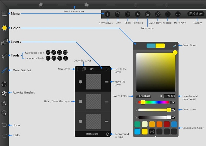 Paint tools on Mac